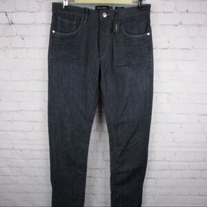 Massimo Dutti Dark Wash Slim Fit Jeans